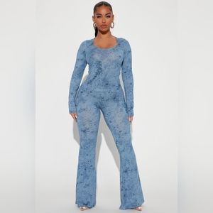 16. Keep It Going Chelsea Pant Set - Denim XL